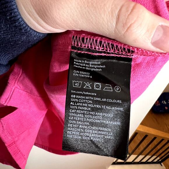 NWT Divided Pink Courderoy Button Up - Picture 4 of 5